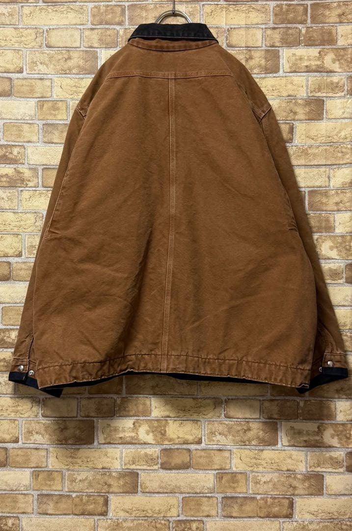 カーハート　メキシコ製　ダックジャケット　カバーオール　ビッグシルエット2XL.