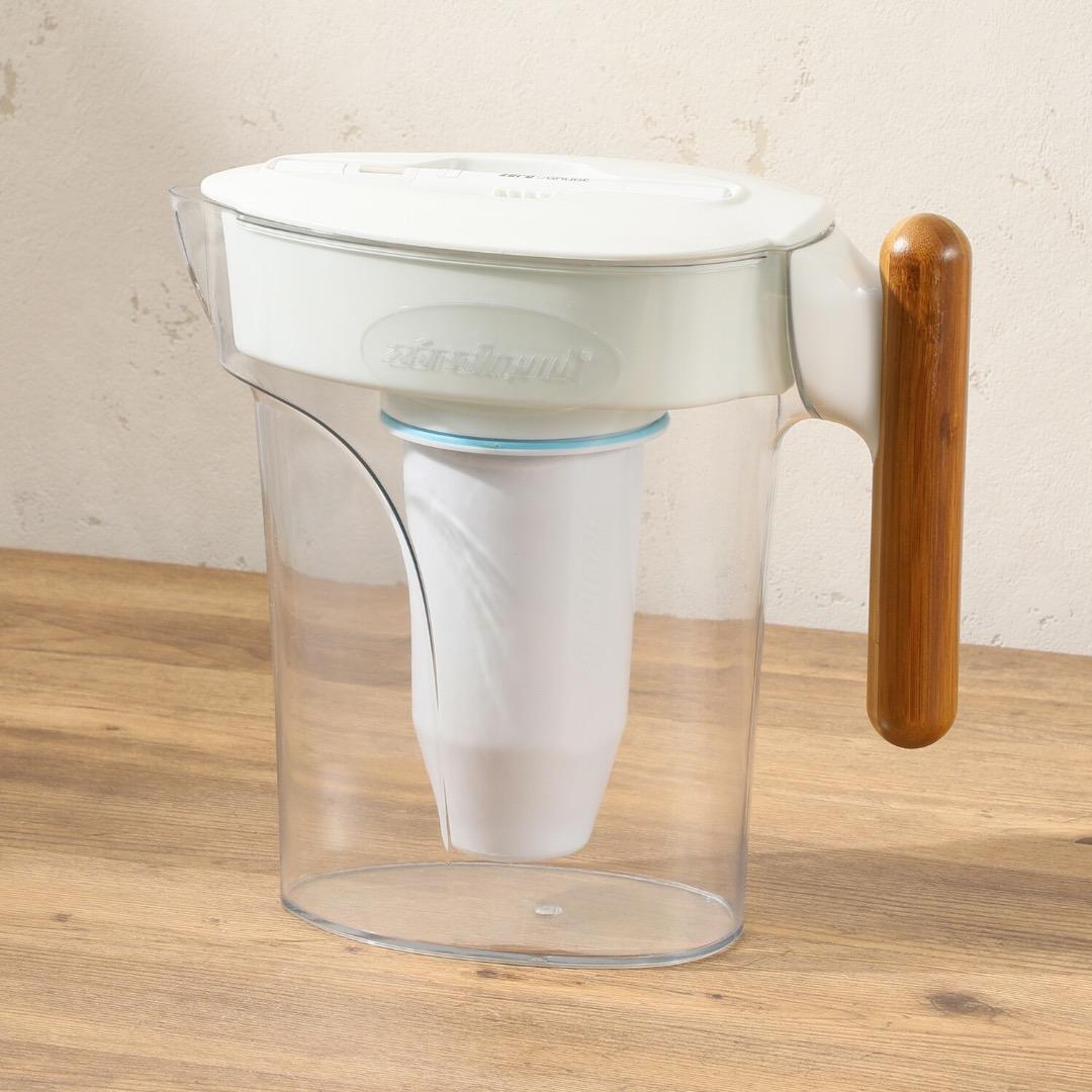 ＺＥＲＯピッチャー★６層浄水フィルター搭載 素材の味を引き立てる純水を