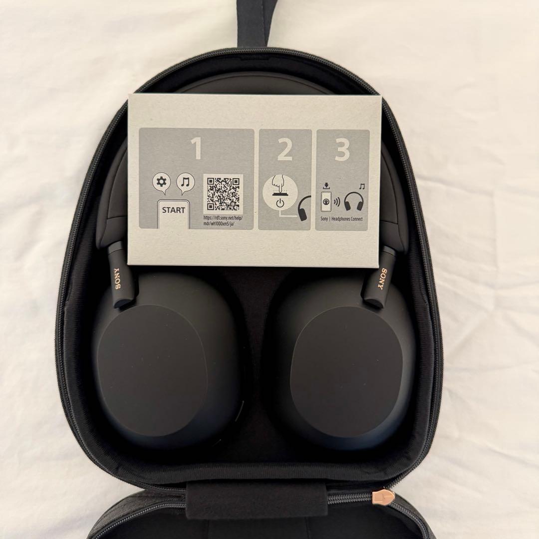 SONY ワイヤレスノイズキャンセリングヘッドホン WH-1000XM5