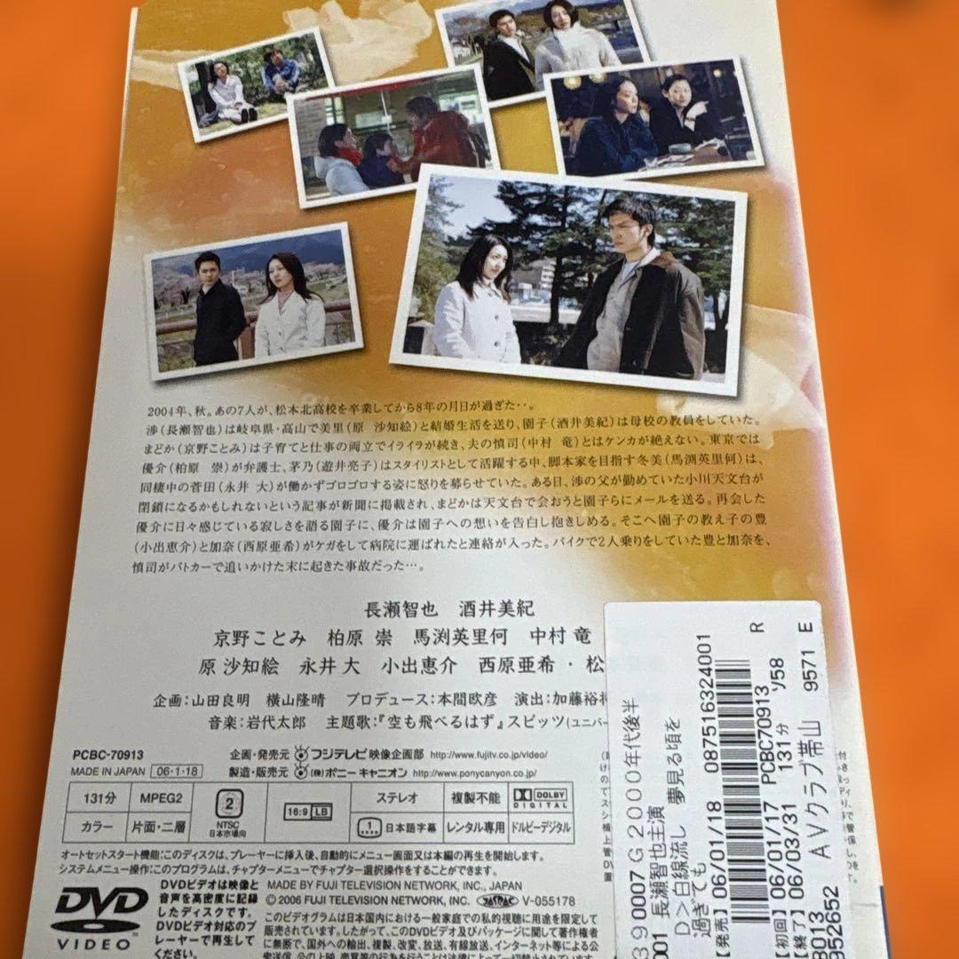 白線流し　 DVD 全巻セット　長瀬智也　全9巻