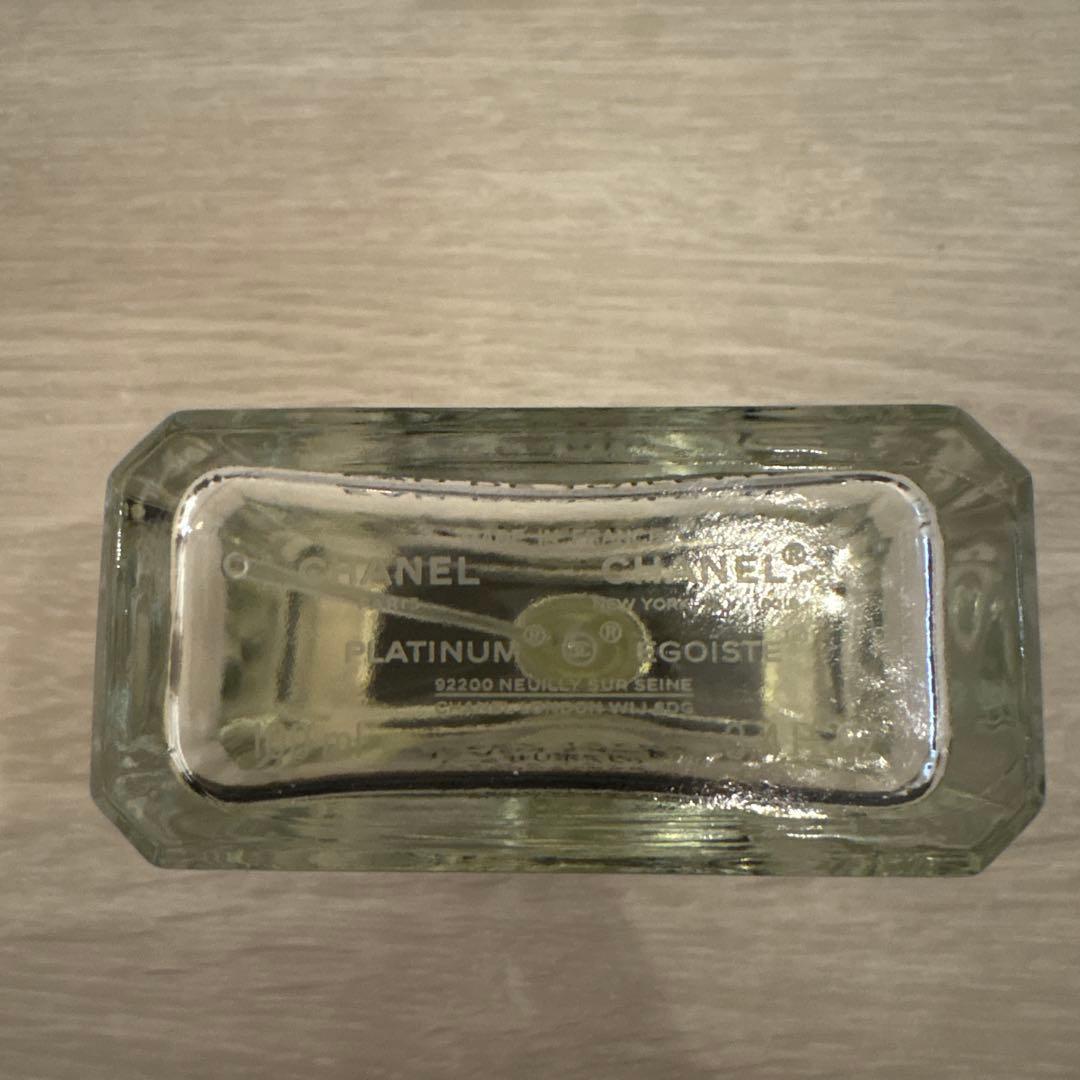 CHANEL EGOISTE PLATINUM 100ml（残り半分）