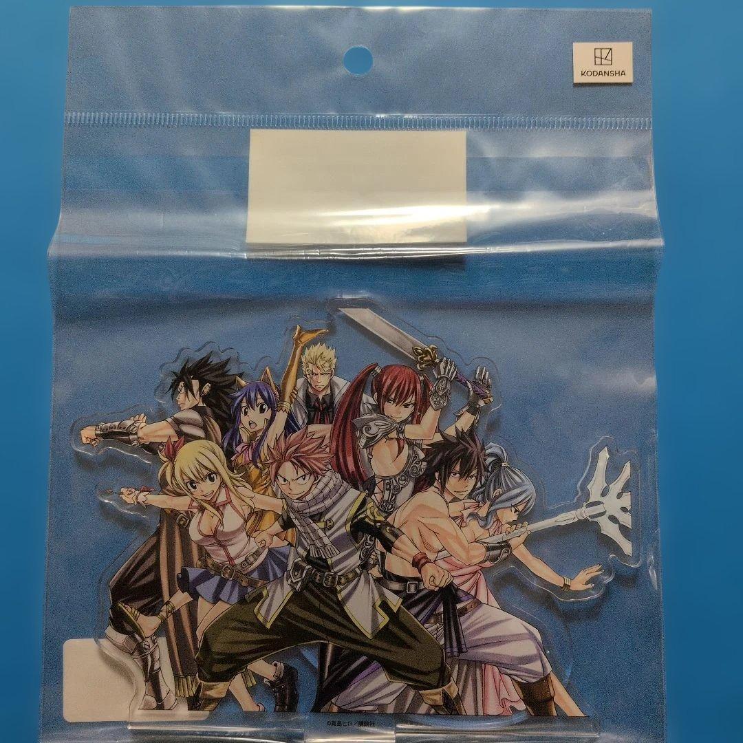 フェアリーテイル　キャラアクリルフィギュア　集合デザイン　ポストカード