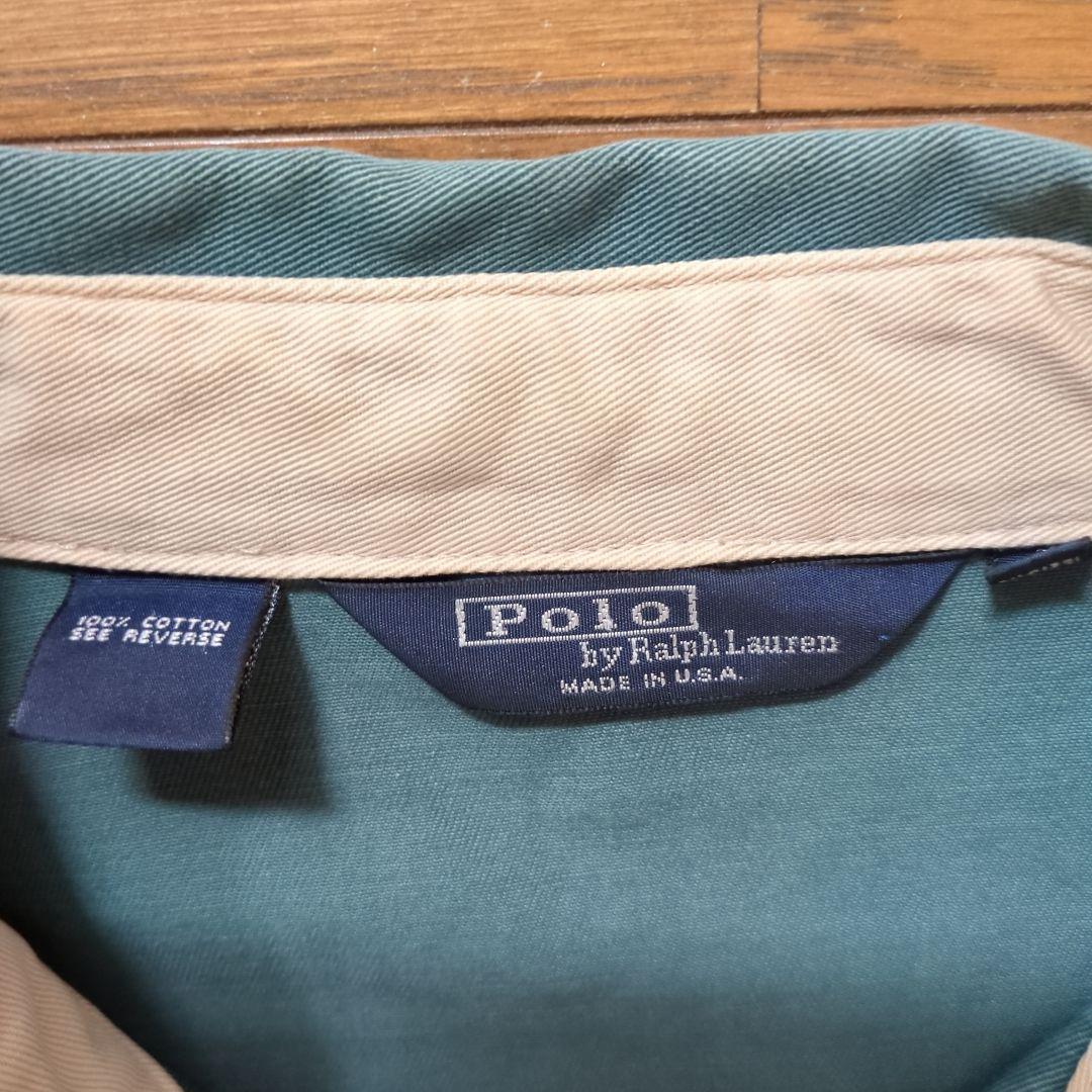 USA製 Ralph Lauren スイングトップ 緑 L 古着