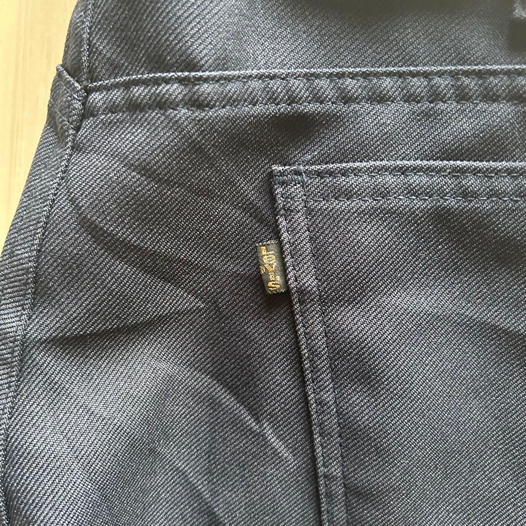 80s Levi's517 スタプレ USA製 ダークネイビー 実寸34×32
