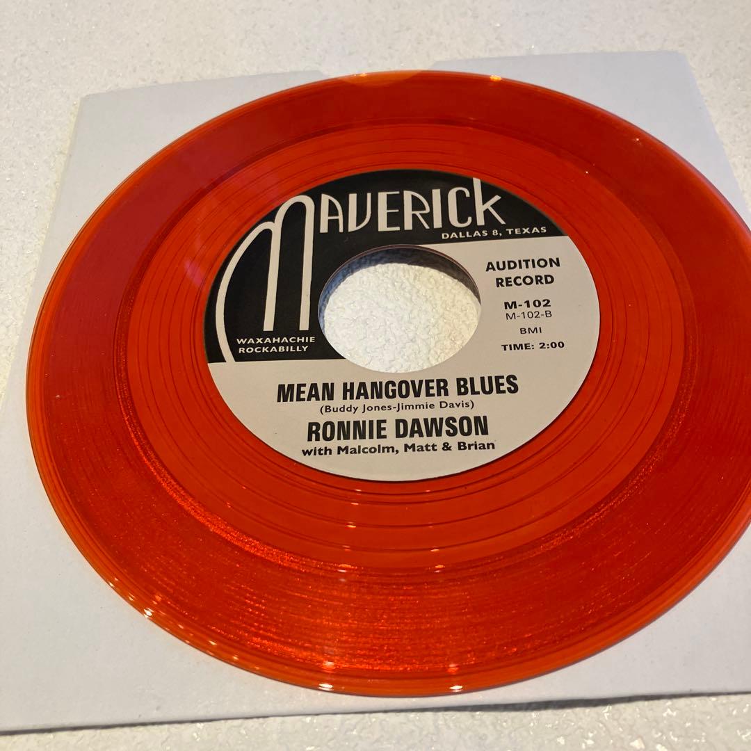Ronnie Dawson Audition Record レッドビニール