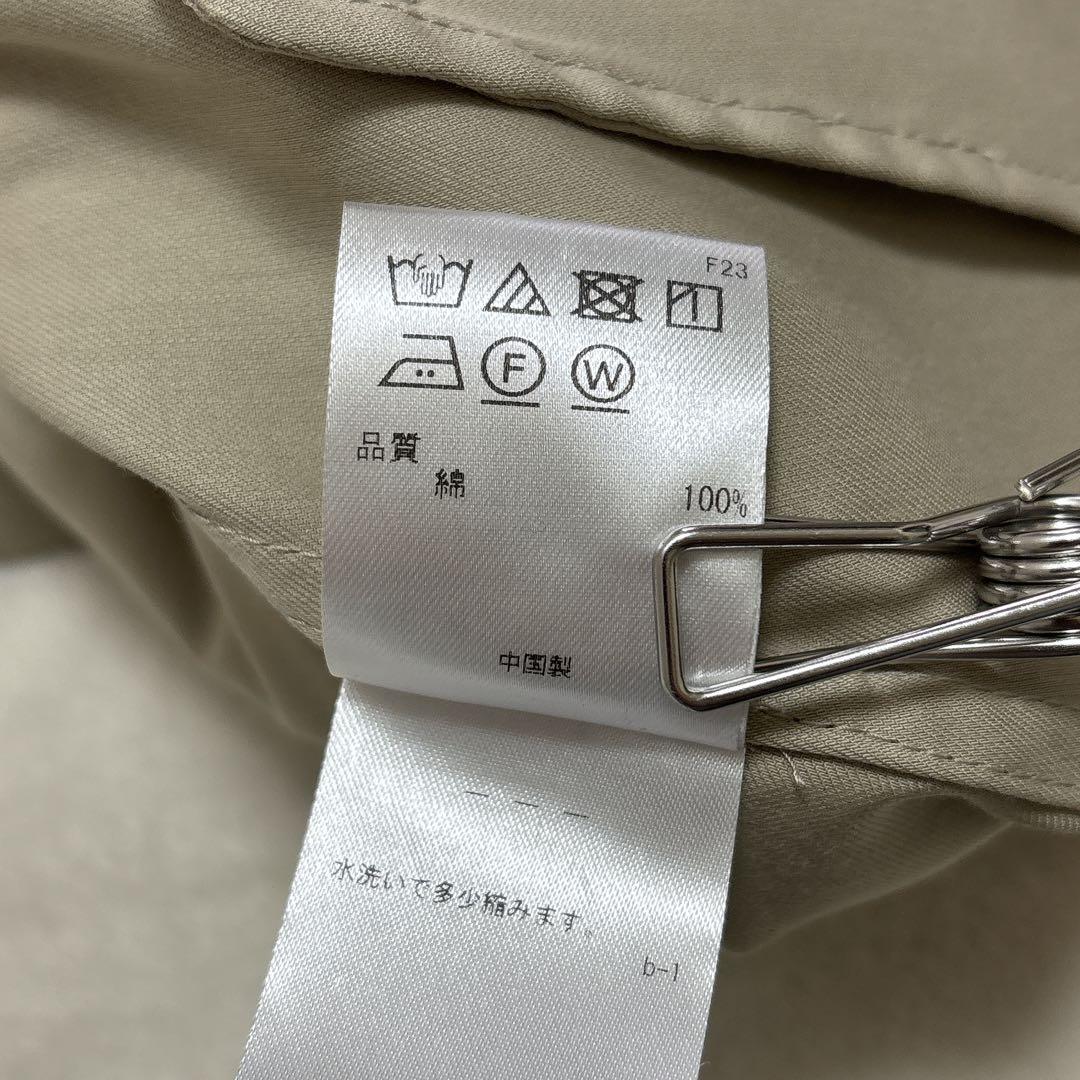 美品　UNFILO アンフィーロ　洗える　ショート トレンチコート　Sサイズ