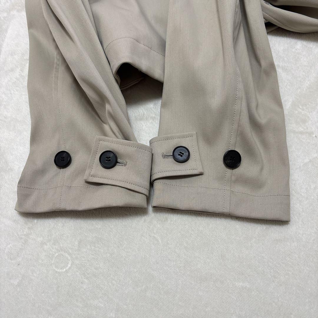 美品　UNFILO アンフィーロ　洗える　ショート トレンチコート　Sサイズ