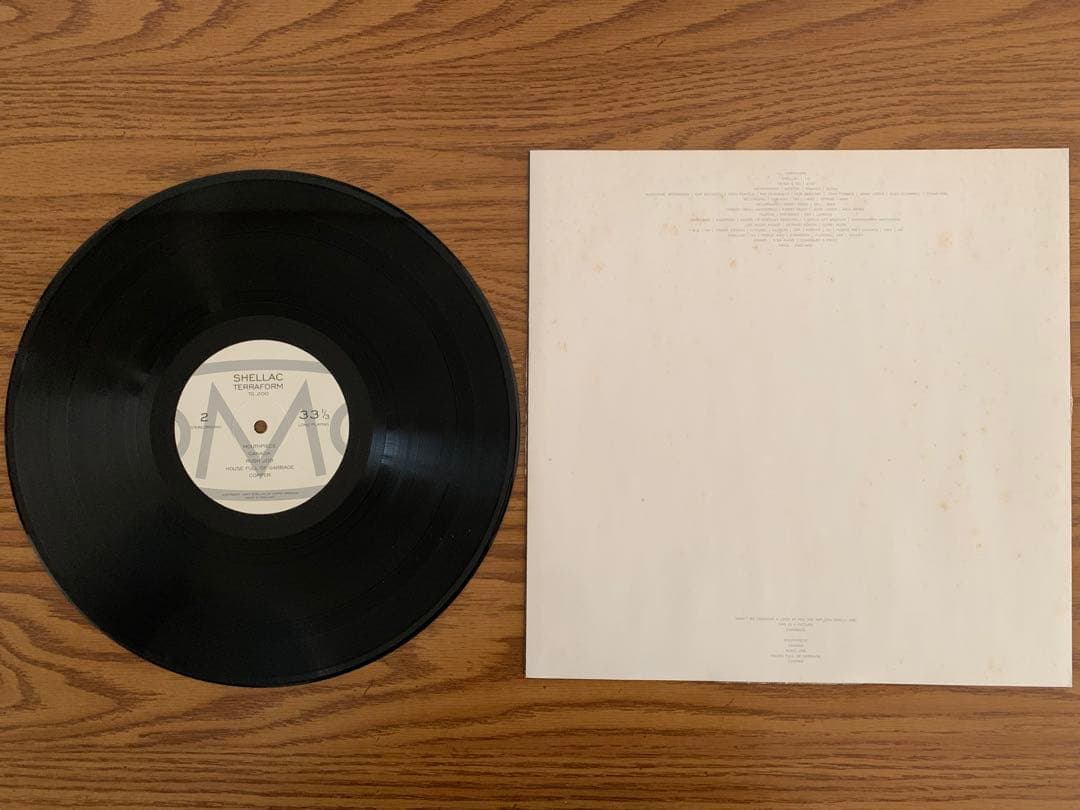 SHELLAC Terraform LP シェラック Steve Albini