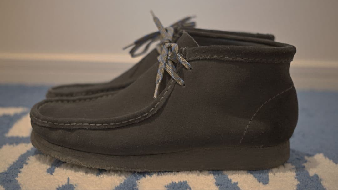 Clarks wallabee ブーツ 26.5cm vincent レース付