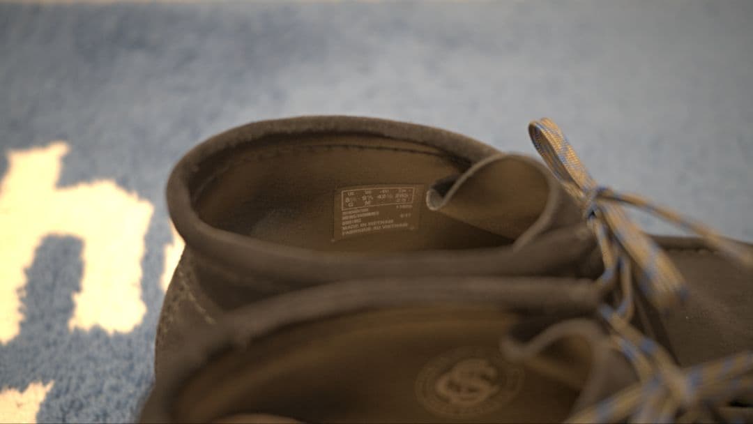 Clarks wallabee ブーツ 26.5cm vincent レース付