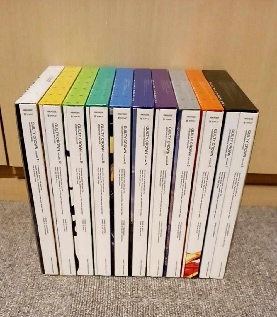 【匿名配送】ギルティクラウン　完全生産限定盤DVD【訳あり】