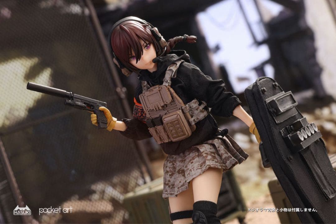 HASUKI POCKET ART卯月怜 1／12スケール可動フィギア