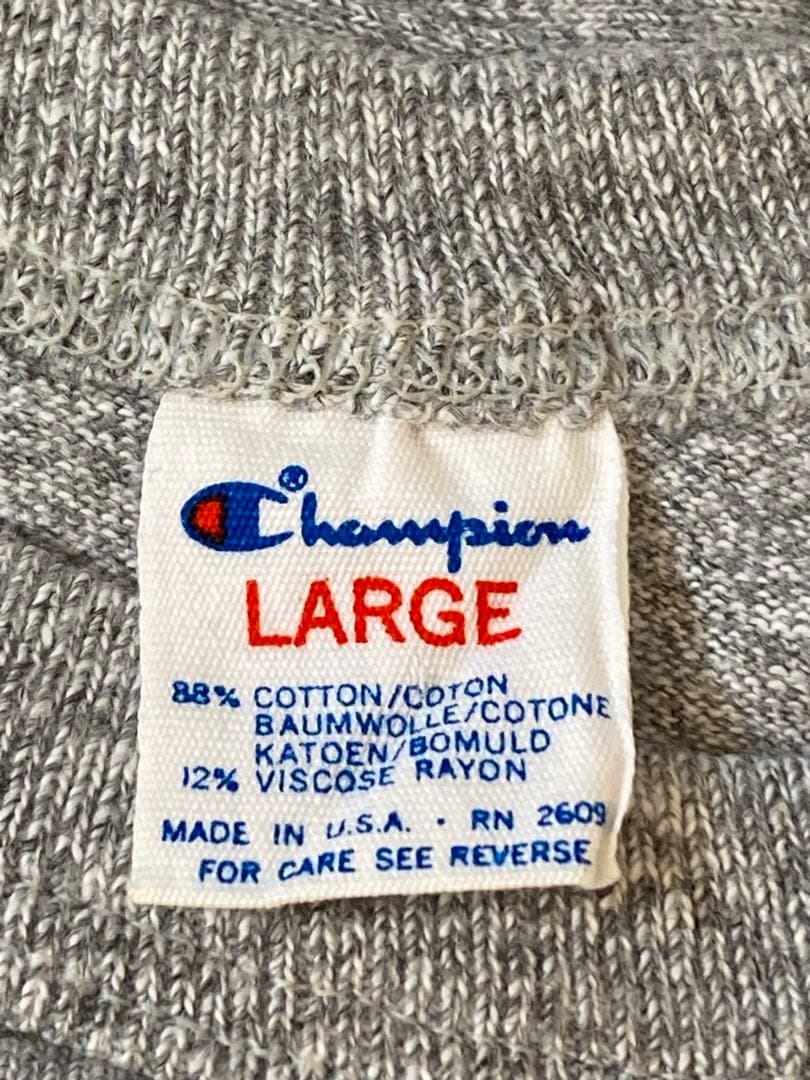 S*4様 ヴィンテージ　デッド　Champion　1985-89 トリコタグ　U