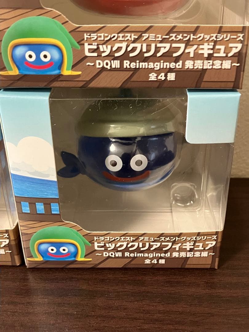 ドラクエ　ビッグクリアフィギュア　DQⅦ Reimagined4体&はぐメタ