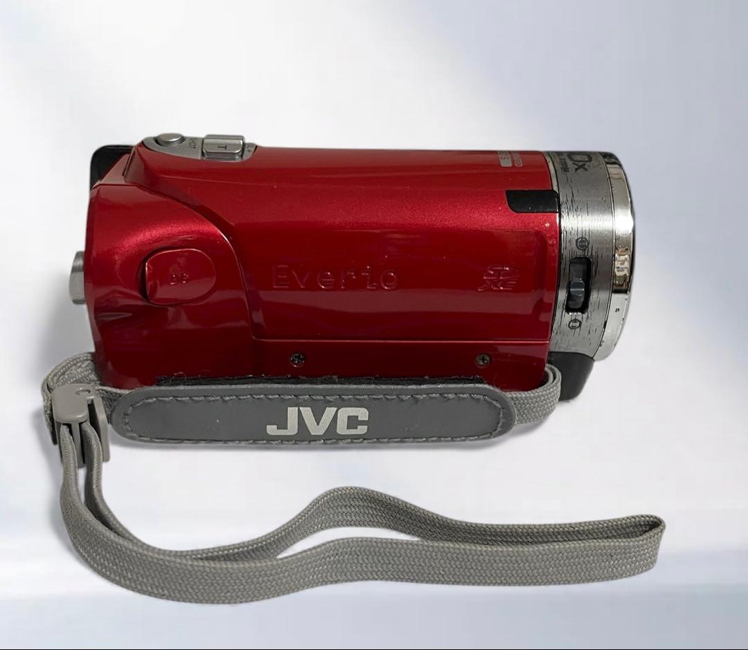 JVC Everio GZ-E225 ビデオカメラ レッド色