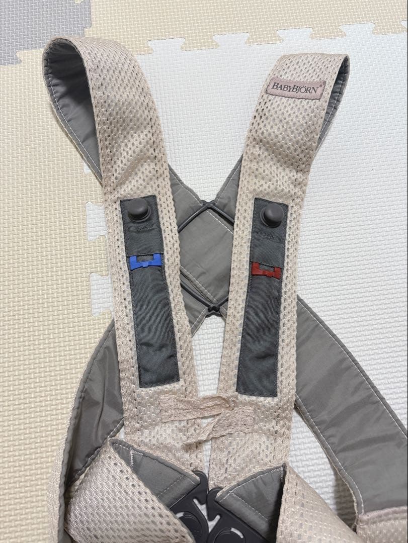 BABYBJÖRN抱っこ紐 メッシュ パーリーピンク