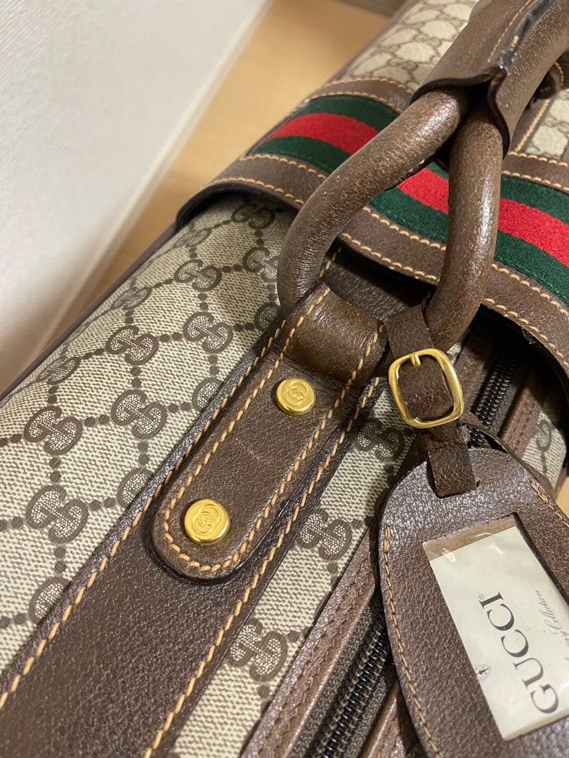 グッチ　特大バッグ　ボストンバック　トラベル　旅行 GUCCI 定価40万円