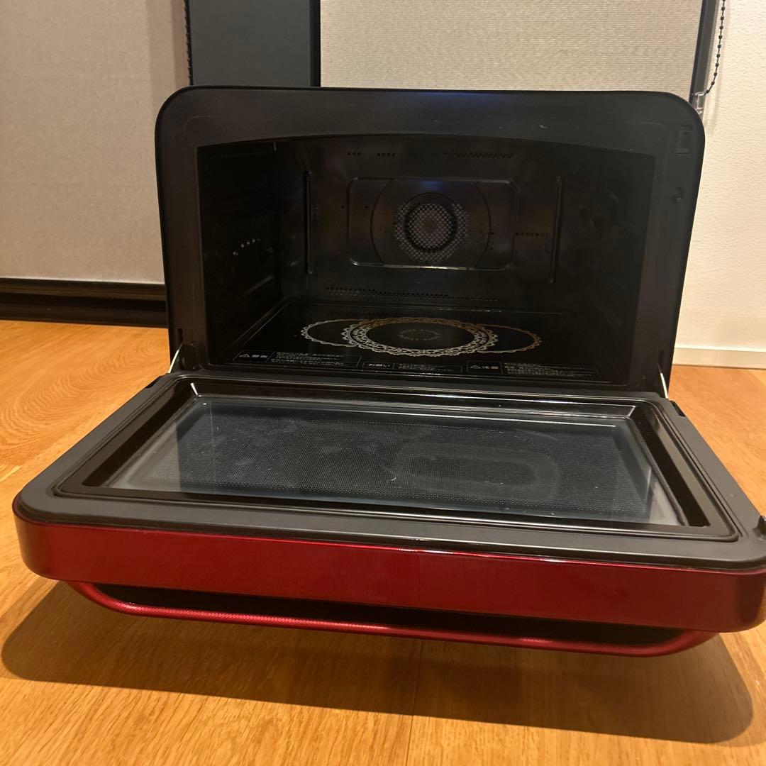 TOSHIBA オーブンレンジ レッド