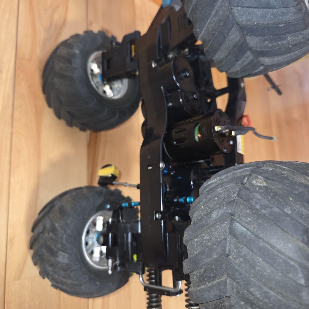 タミヤRC　ワイルドウイリー2　ノーマル→4WDに仕様変更　カスタム品