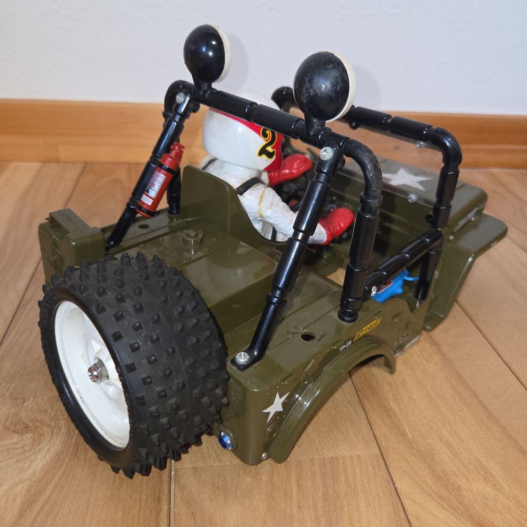 タミヤRC　ワイルドウイリー2　ノーマル→4WDに仕様変更　カスタム品