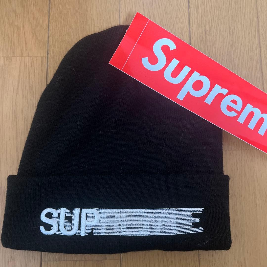 Supreme Motion Logo Beanie【ブラック】