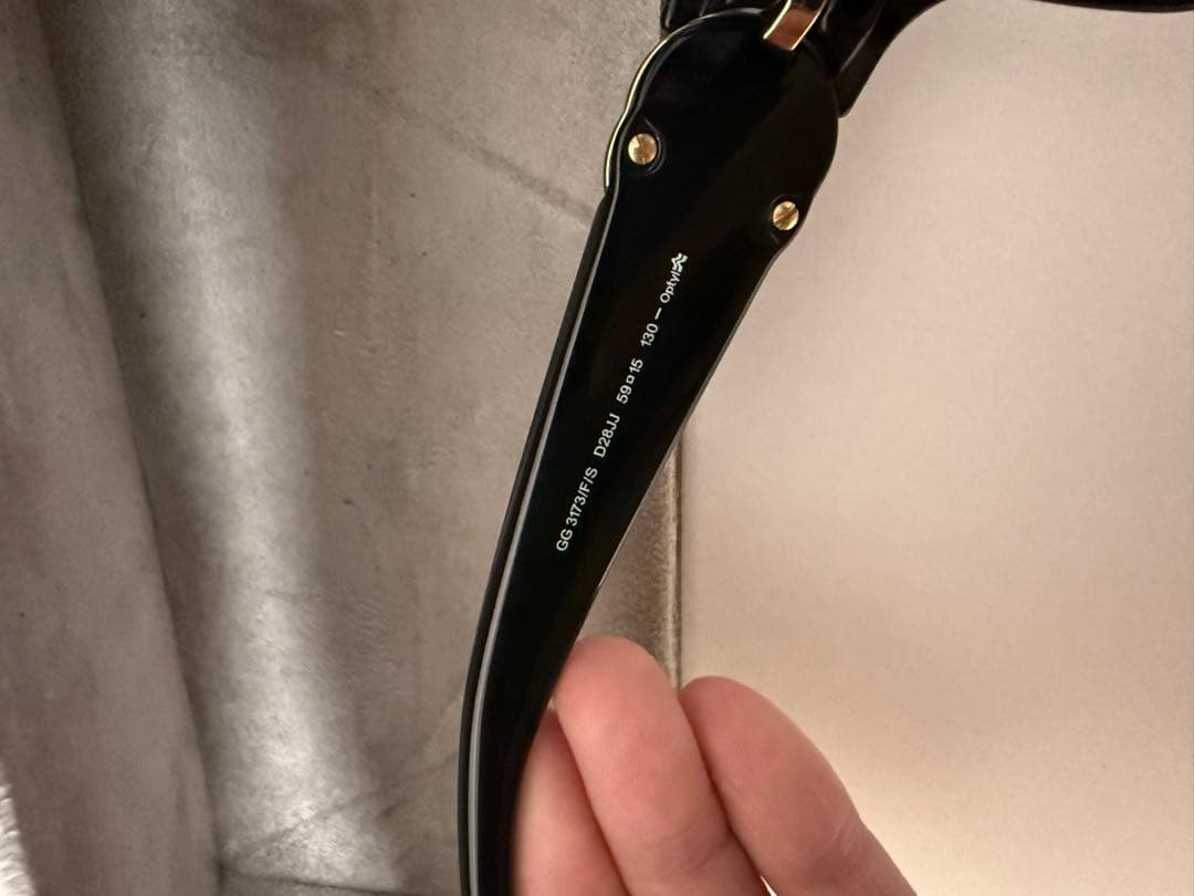 GUCCI グッチ　ブラック サングラス グラデーション GG3173