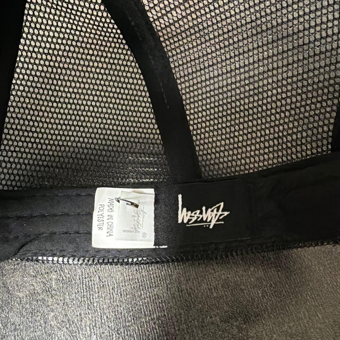 Stussy クラウンロゴキャップ ホワイト/ブラック