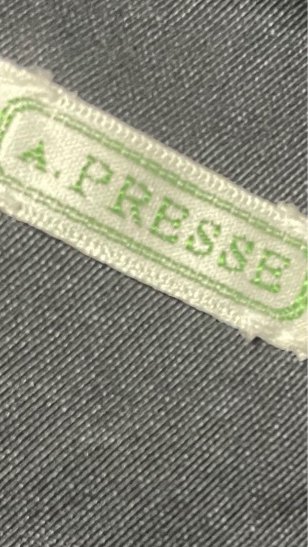 a*1様 A.PRESSE HARRINGTON ジャケット ブラック