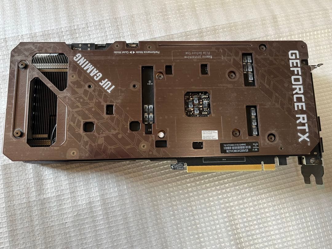 グラフィックボード・グラボ・ビデオカード ASUS TUF Gaming GeForce RTX 3060 12GB