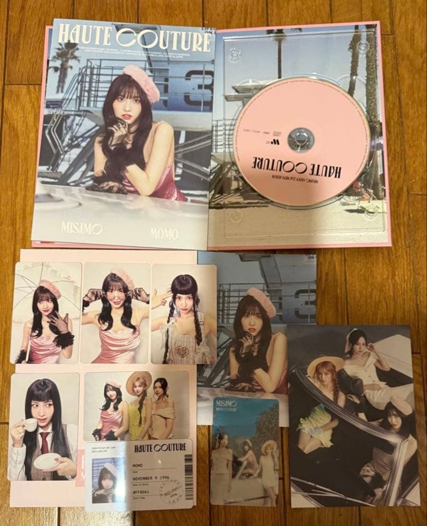 MISAMO Haute Couture ソロ盤 モモ盤 コンプリート トレカ