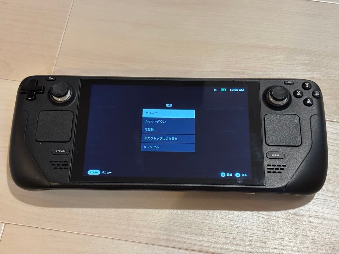 Steam Deck 64ギガ 512GB LCDケース付き