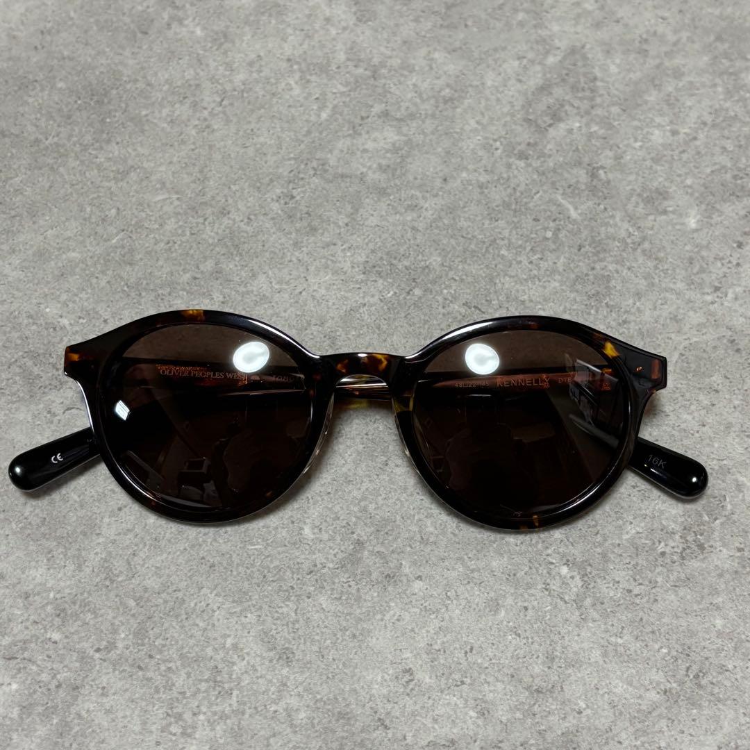 OLIVER PEOPLES WEST トゥモローランド別注 サングラスべっ甲
