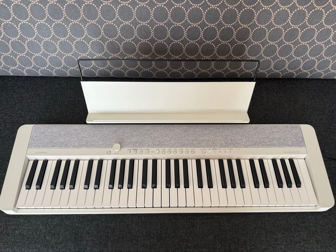 CASIO CT-S1 キーボード ホワイト 付属品あり