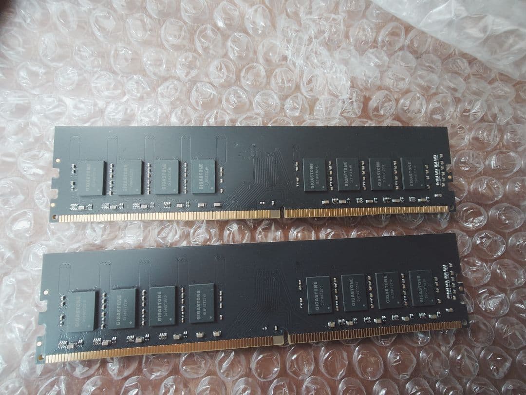 GIGASTONE 16GB✕2枚 DDR4 2666MHz メモリ