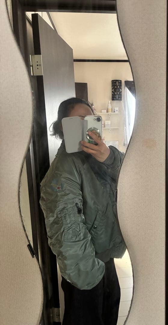 【USA製】ALPHA B-15D MOD フライトジャケット 40