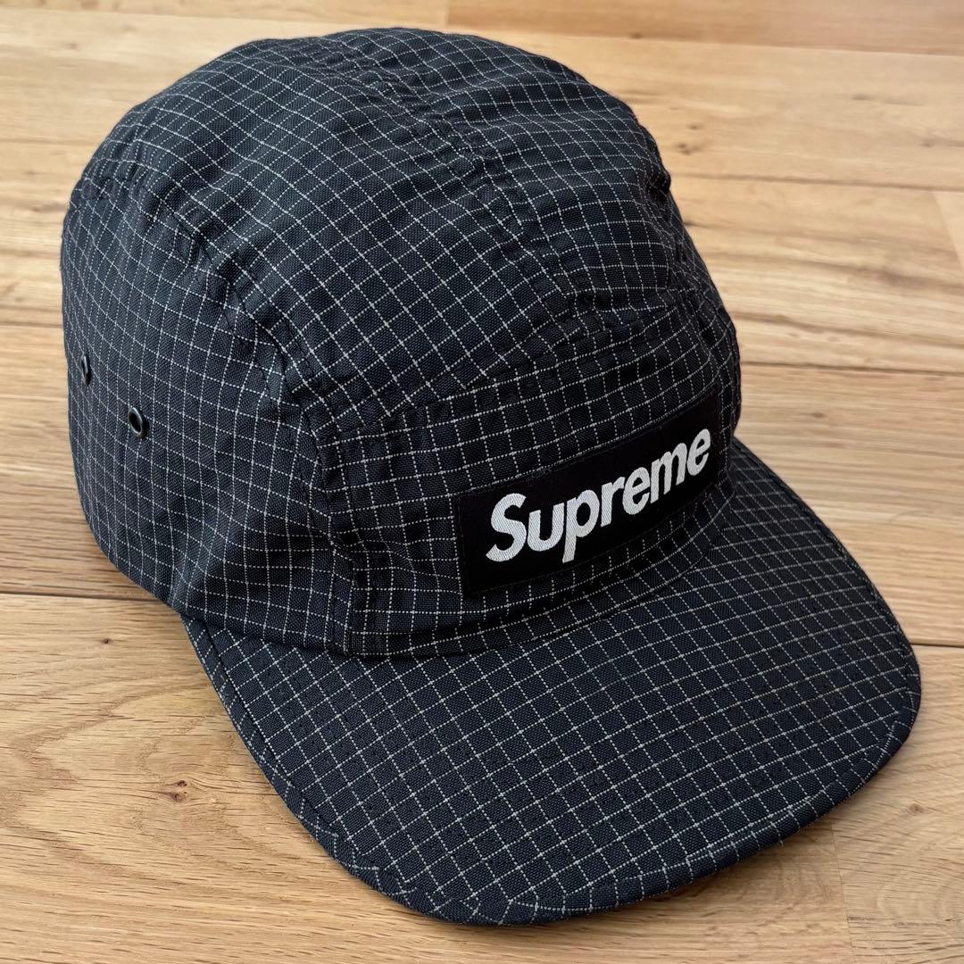 帽子 Supreme 18FW Reflective Ripstop Camp Cap