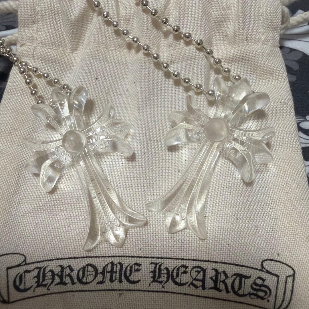 【Chrome Hearts】シリコン ネックレス クリア ラバー クロムハーツ