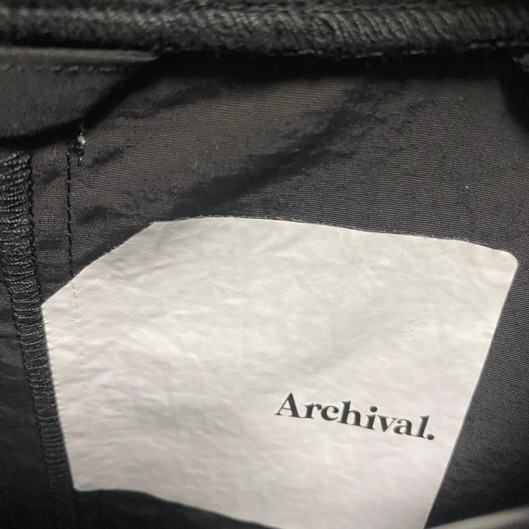 美品　ARCHIVAL REINVENT 3D POCKET TOP BLACK