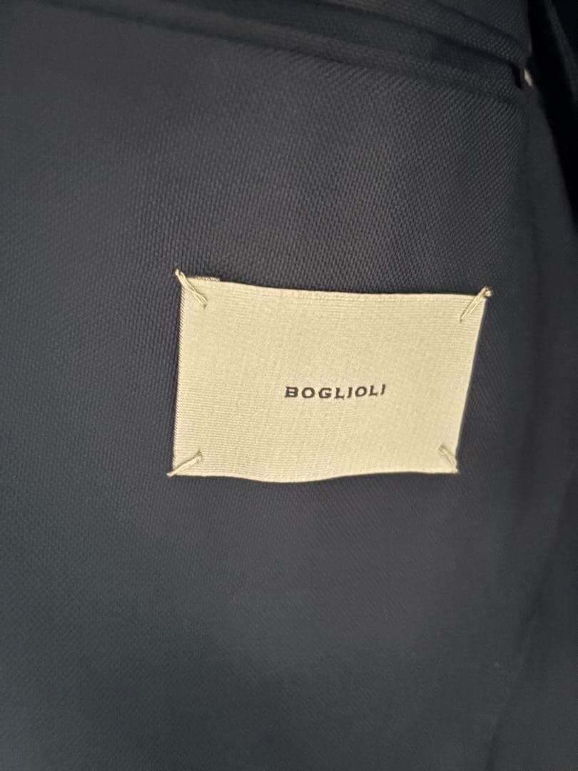 BOGLIOLI ボリオリ ウール　DOVER ジャケット 46 ネイビー