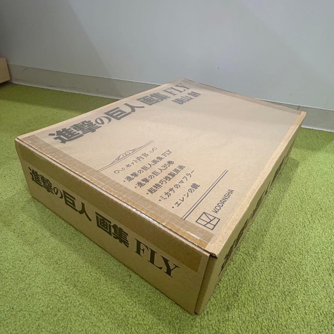 未開封 進撃の巨人 画集 FLY 特典完備