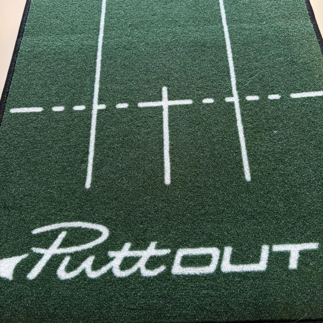 新品puttOUT上質パターマット定価28650円