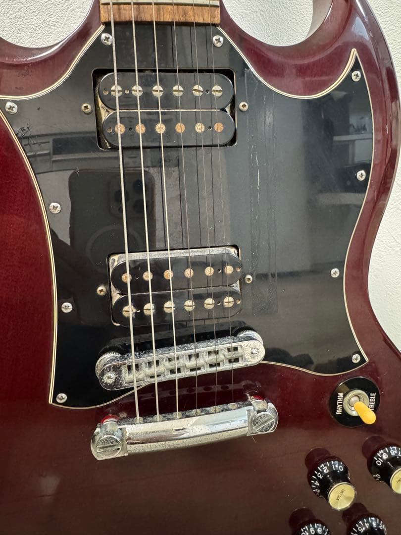 古い物Gibson SG ワインレッド エレキギター