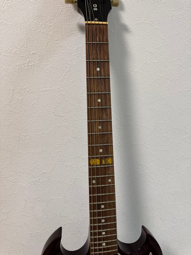 古い物Gibson SG ワインレッド エレキギター
