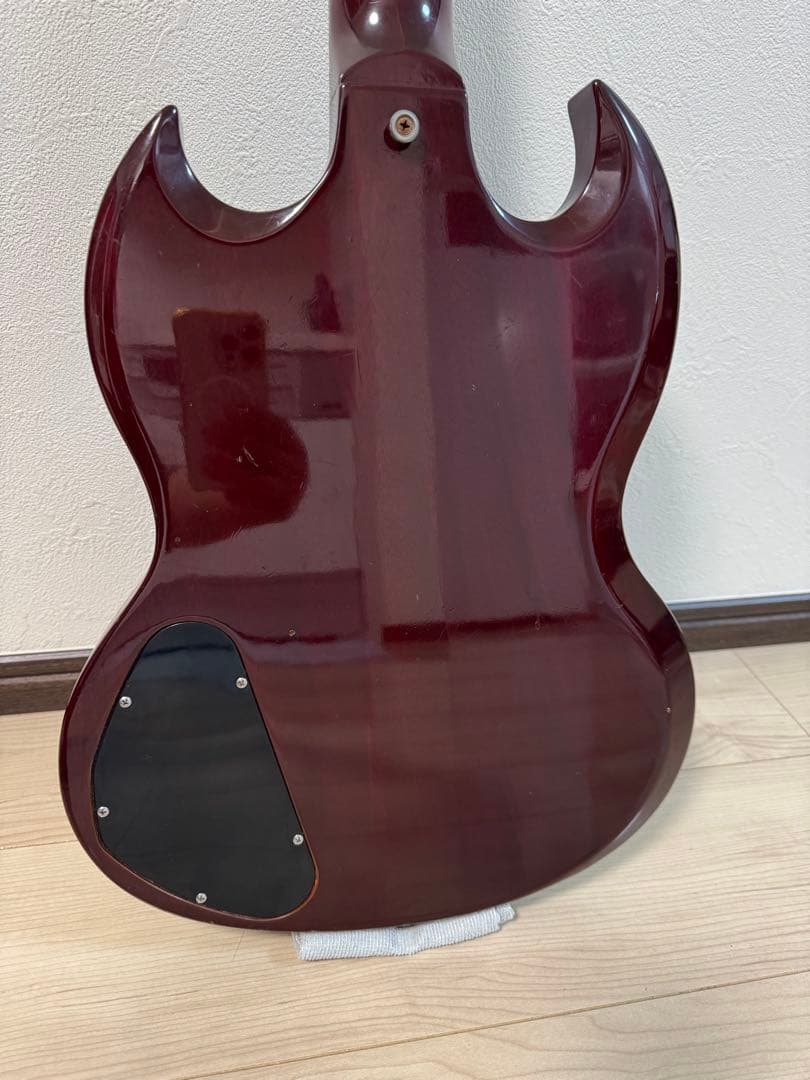 古い物Gibson SG ワインレッド エレキギター