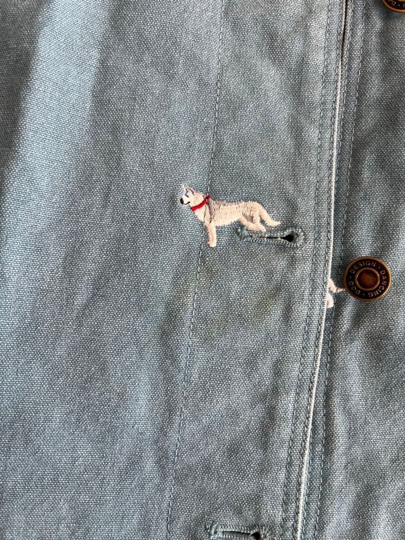 Vintage 犬柄 ジャケット　ハスキー