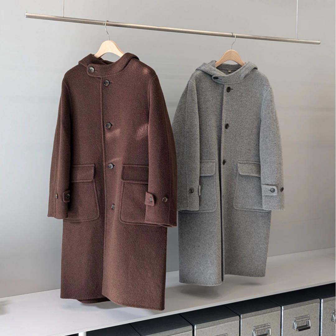 新品　muji labo カシミヤ混ダッフルコート