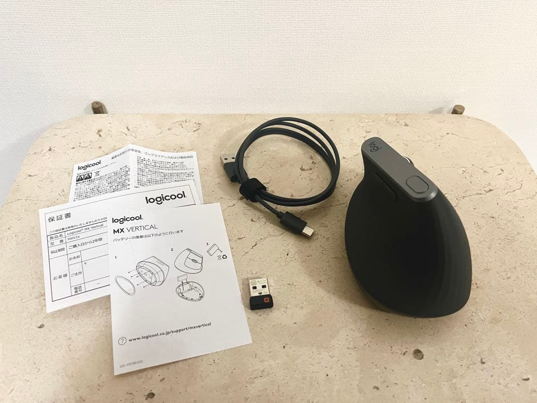 美品★logicool MX Vertical ワイヤレス マウス