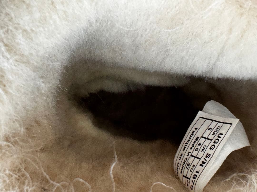超希少　UGG 羊毛　プードルブーツ　23センチ