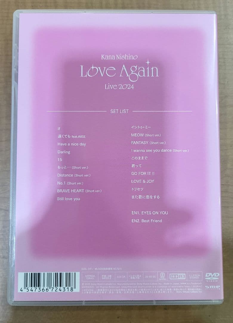 西野カナ Kana Nishino Love Again Live 2024