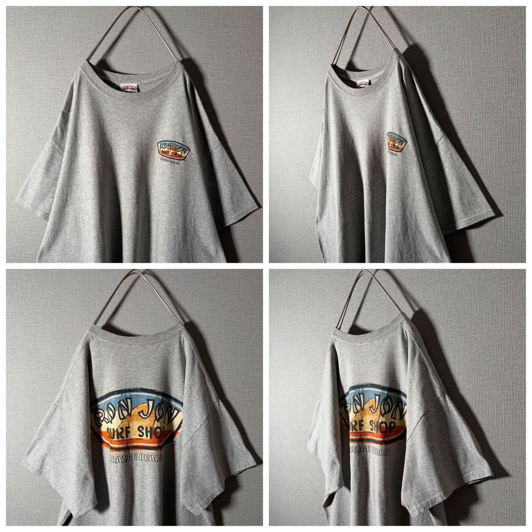 90s★人気ブランド RONJON ロンジョン Tシャツ バックプリント XL